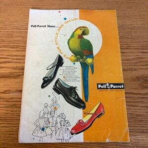 Vintage 1960 Poll Parrot Shoes Comic Whale of a Tale No 9 Advertising Giveaway